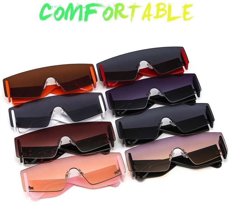 2022 Square Glasses Personalized Cat Eyes Colorful Sunglasses Trend Versatile Sunglasses UV400