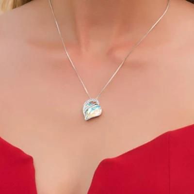 Fine Heart Shaped Pendant Necklace Fashion Jewelry for Girlfriend