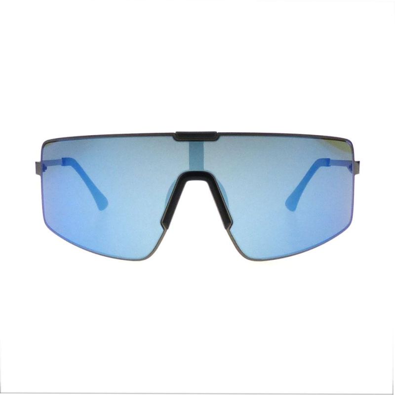 2021high Quality Adjustable Nose Pad Sunglasses Double Injection Sunglasses for Sports