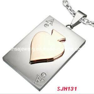 Fashion Spades a Design Stainless Steel Pendant Jewelry (SJN131)