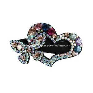 Heart Hair Accessory with Rhinestone Hair Clip for Girls