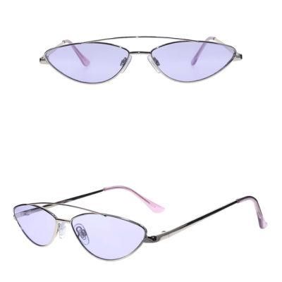 Double Bridge New Development Unique Design Metal Fashion Sunglasses