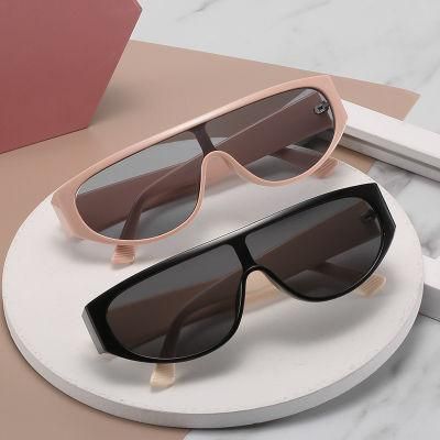 Hot Selling High Quality Men and Women Retro Fashion Punk Style One Piece Sports Outdoor UV400 Sunglasses