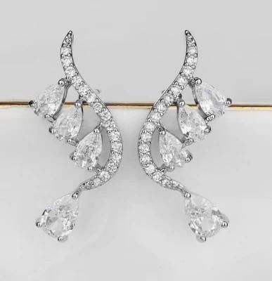 Fashion Elegant CZ Earring for Women