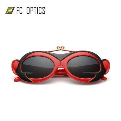 Toddler Chinese Cartoon Monkey Animal Shape Silicone Eco-Friendly Environmental Folding Rubber Tpee Kids Designer Authentic Sunglasses