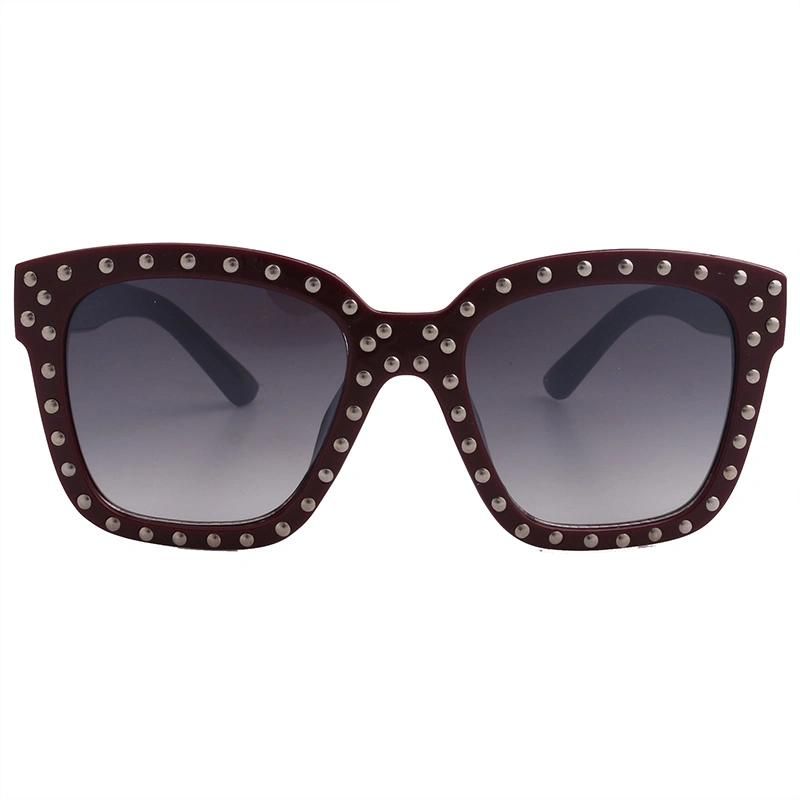 2020 Square Shape Fashion Sunglasses with Small Balls