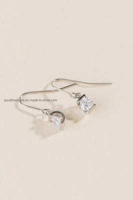 Fashion Jewelry Sophia Cubic Zirconia Drop Earrings 925 Sterling Silver Jewelry