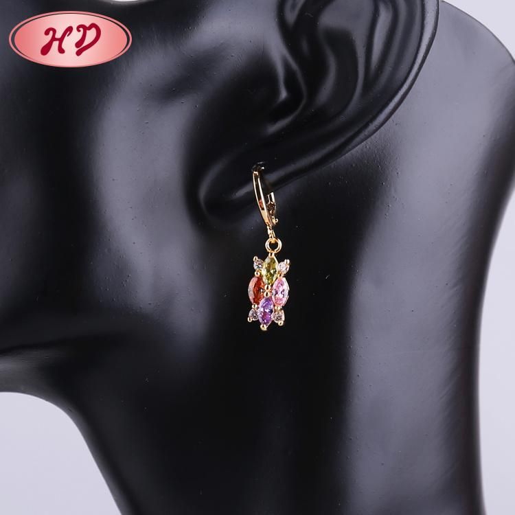 Fashion Wholesale Costume Hengdian Imitation Gold Plated Earring Sets Pendant Necklace Jewelry