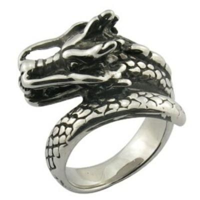 Fashion Cheap Handmade Metal Dragon Rings