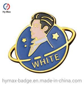 Direct Manufacturer Wholesale Custom Round Logo Enamel Lapel Pin