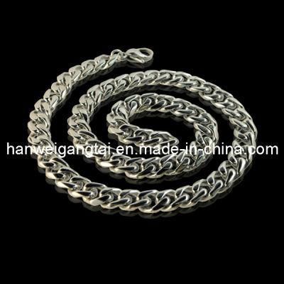 316L Stainless Steel Chain Necklace Curb Chain
