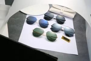 Fashion Unisex Ladies Men Retro Metal Frame Sunglasses