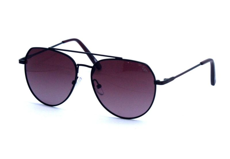 Ultra-Light Black Metal Frame Sunglasses