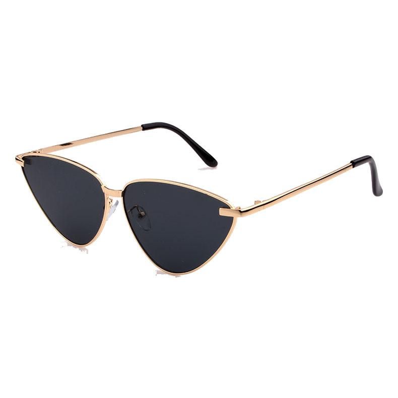 2018 Adorable Cat Eye Metal Sunglasses