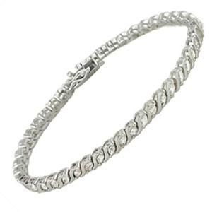 Fancy Ladies High Quality Diamond Custom Tennis Bracelet