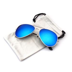 China Manufacture Colorful Metal Mirror Custom Logo Sunglasses (YJ-0015)