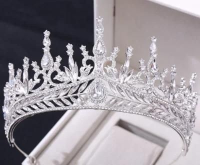 Luxury Crystal Tiara Crown. Bridal Tiara Crown, Pageant Tiara Crown