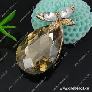 Fashion Zinc Alloy Crystal Pendant (PXH-5066D)