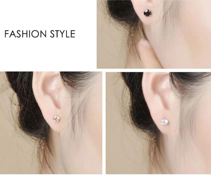 Popular Screw Back Stud Earrings for Men and Women