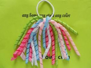Green-Pink-Light Blue-White Mixed Color Korker Pony