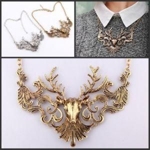 Europe and American Metal Imitation Necklace Fashion Jewelry (X76)