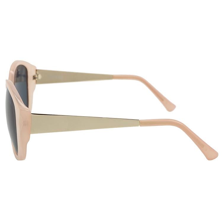 2020 Hot Selling Transparent Colored Metal Temple Sunglasses