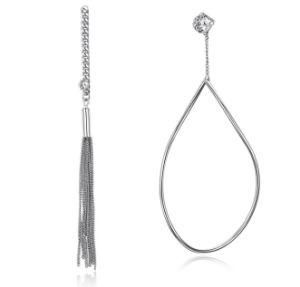 Fashion Simple Asymmetric Circle Earrings Europe United States Long Pendant Earrings Wholesale