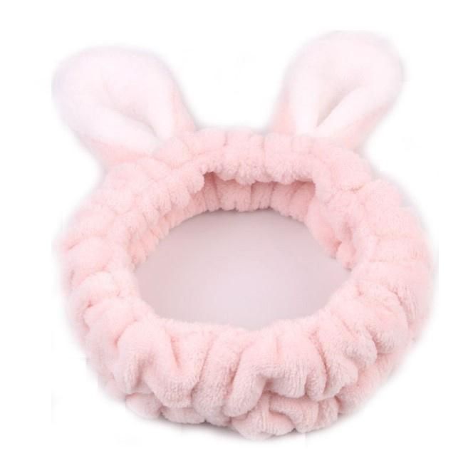 Winter Headband Rabbit Ears Wash Face Head Band Sports Headdress Cartoon