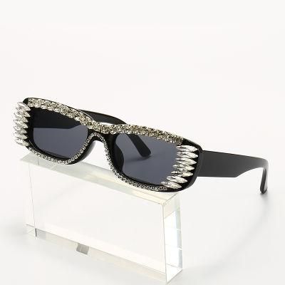 Diamond-Encrusted Party Sunglasses