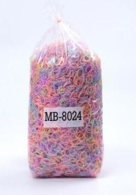 TPU Rubber Plastic Hair Ornaments Packing Disposable Natural Rubber Band