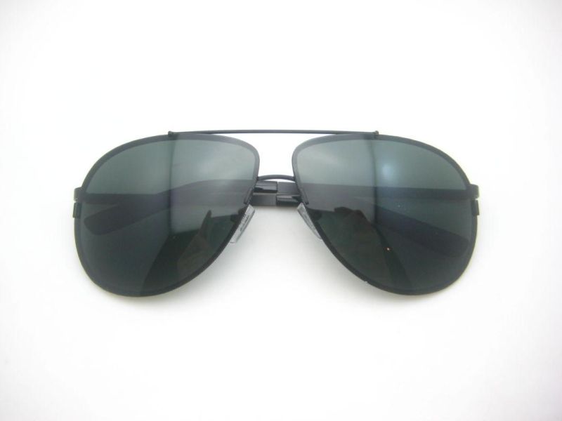 Classic Designed Metal Frame Polarized Sunglasses