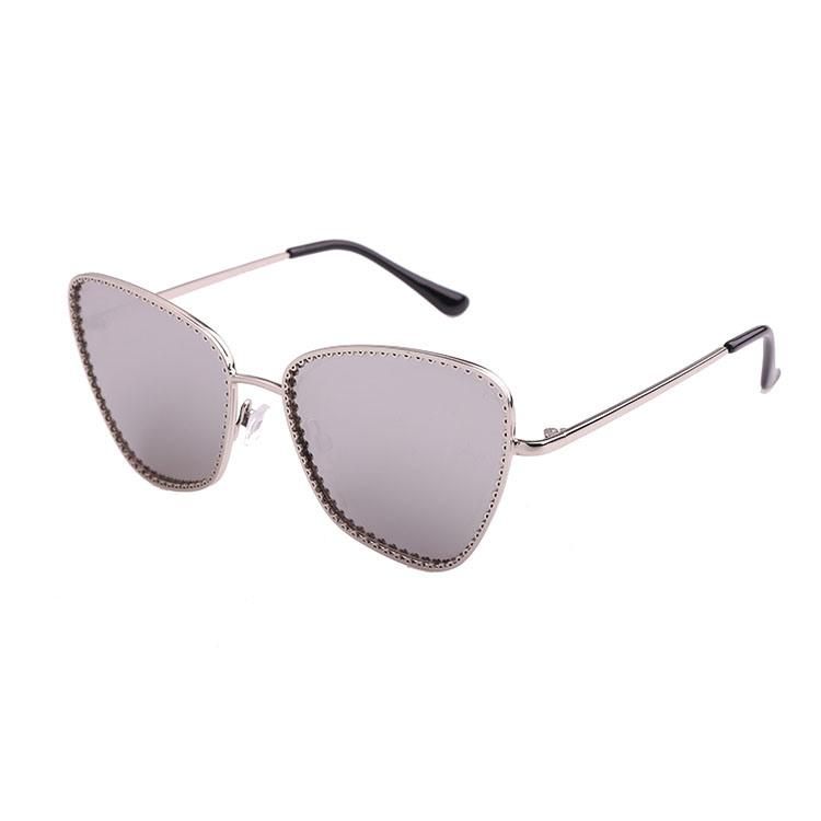 2019 Butterfly with Decoration Fashion Metal Sunglasses