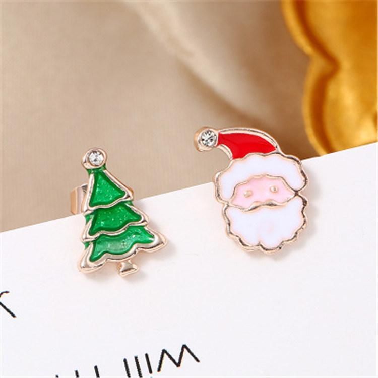 2019 Christmas Simple Fashion Gift Candy Color Gift Earring