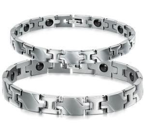 Healthy Magnetic Bracelets &amp; Bangles Stainless Steel Jewelry for Men Women Couple Bracelet