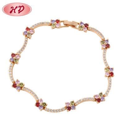 New Fashion Gold Plated 18K Gold Bracelets for Lady
