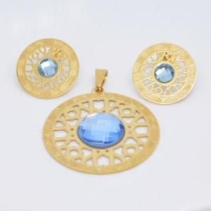 Wholesale Round Shape Dubai Costume Jewelry Set