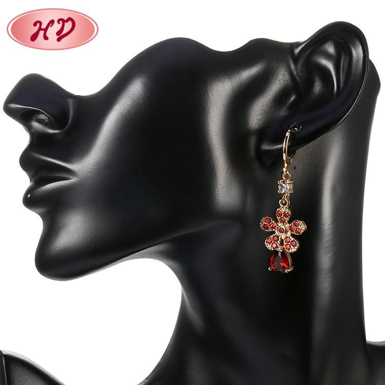 2020 Factory Directly Sale 18K 24K Indian Gold Drop Earring Jewelry for Women
