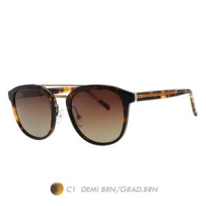 Acetate&Nylon Polarized Sunglasses, Ladies New Fashion Frame A19001-01