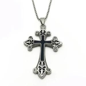 2018 Men Fashion Jewelry Necklace Stainless Steel Cross pendant