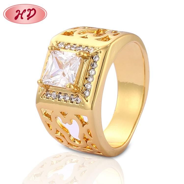 Stainless Steel Silver 18K Gold Plated Fashion Women Engagement Finger Wedding Rings Jewelry Design