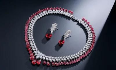 CZ Jewelry Set Fashion Jewelry Set Fashion Necklace for Women Bridal CZ Necklace Set Fashion Jewelry Fashion Necklace