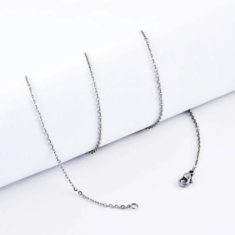 Fine Jewelry Gift Decoration Accessories Stainless Steel O Shape Necklace