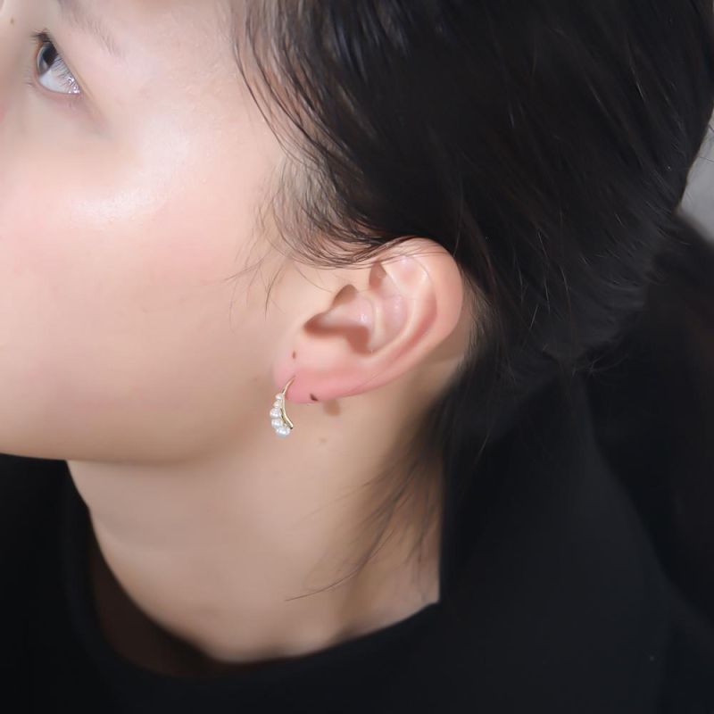 Customize 925 Silver Women Jewelry Wholesale Pearl Earrings