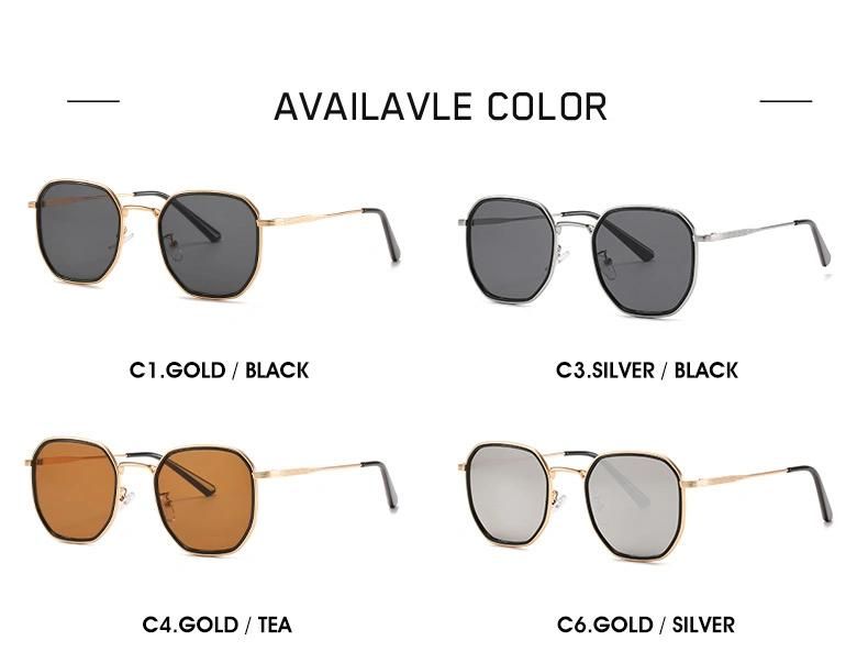 2020 New Design Round Metal Sunglasses