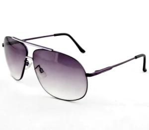 Women&prime;s High Quality Fshion Polarized Metal Sun Glasses (14234)