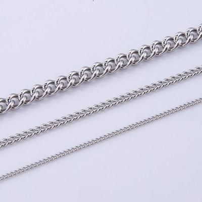 Wholesale Fashion Stainless Steel Jewelry Necklace Cuban Chain