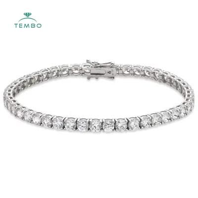 Tennis Chain 9K 10K 14K 18K Gold Tennis Bracelet