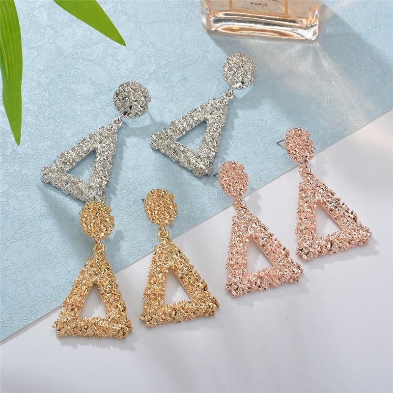 Geometric Fashion Accessories Vintage Earrings Metal Earring Hanging Fashion Jewelry