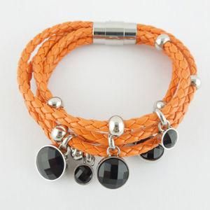 Fashion Bracelet, 316L Steel Beads Bracelet Jewelry, Ceramic Beads Bracelet (3446)