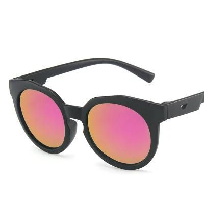Fashion Sunglasses Candy Color Frosted Edition Children&prime;s Sunglasses Colorful Reflective Mercury Kids Sunglasses